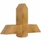 Ekena Millwork Eugene Rough Sawn Timber Gable Bracket, Western Red Cedar, 36"W x 21"H x 6"D x 6"F, 14/12 Pitch GBW036X21X0606EUG00RWR - alternate 2